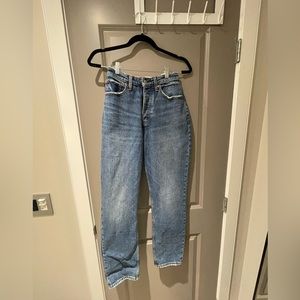 Abercrombie Curve Love Dad Jeans Size 25